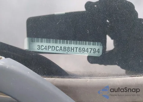 2017 Dodge Journey Se from USA, damaged, VIN 3C4PDCAB8HT694794